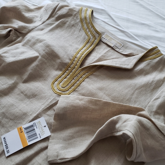 NEW Michael Kors linen tunic - Picture 1 of 3
